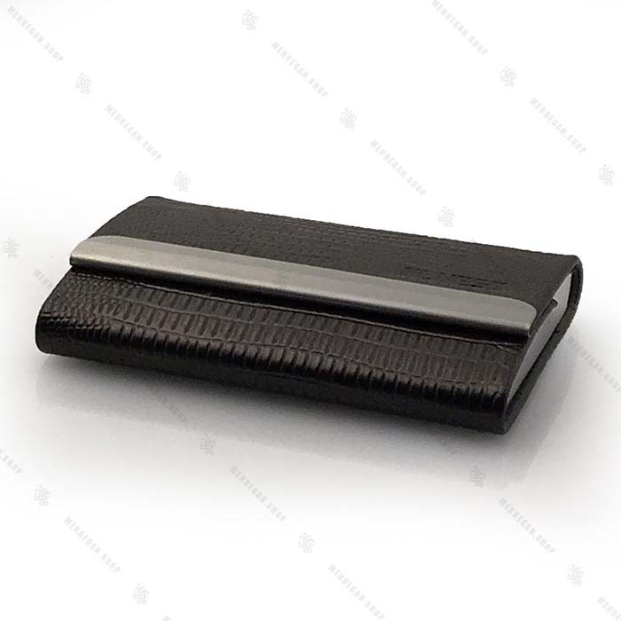 جاکارتی چرم مشکی طرح پوست مار Honest