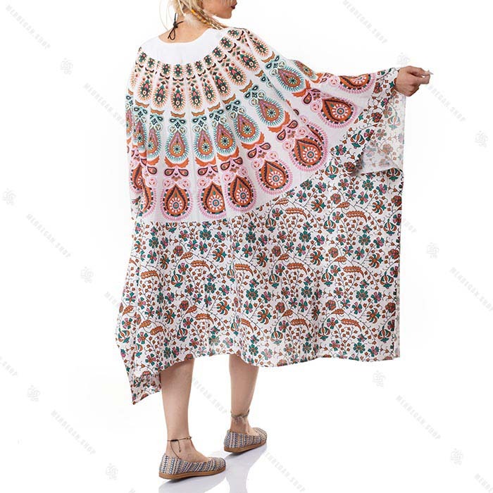 پانچو مجلسی سنتی زنانه هیپی استایل