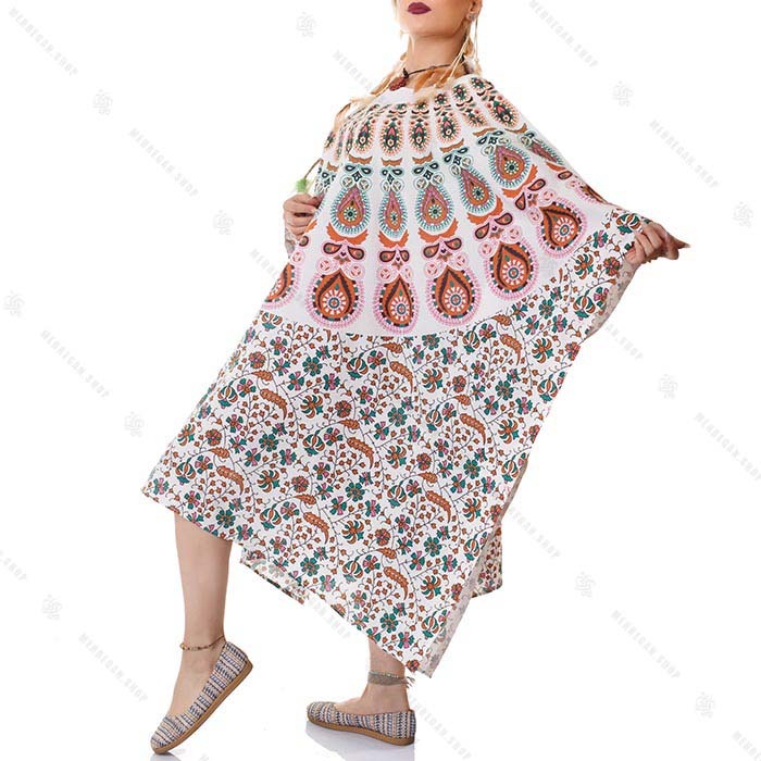 پانچو مجلسی سنتی زنانه هیپی استایل