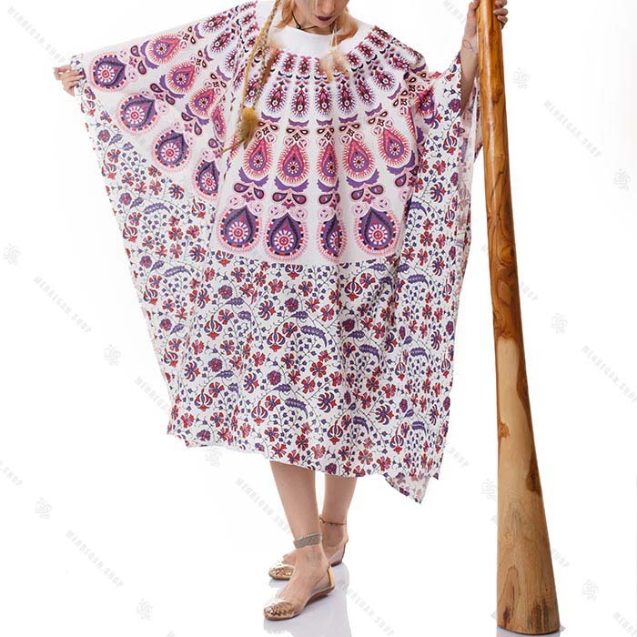 پانچو مجلسی سنتی زنانه هیپی استایل