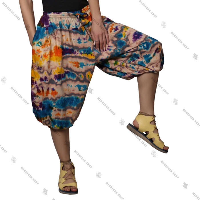 شلوارک کتان نپالی نرم با الیاف طبیعی