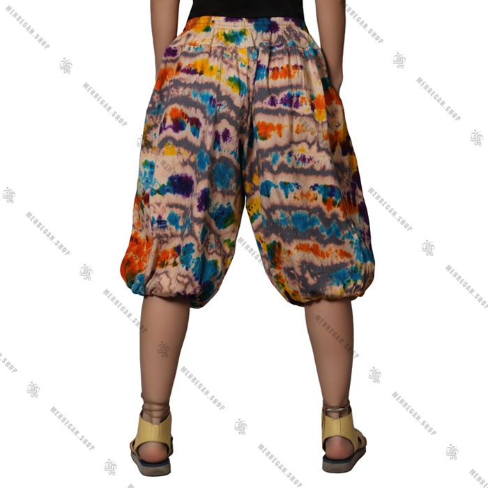 شلوارک کتان نپالی نرم با الیاف طبیعی