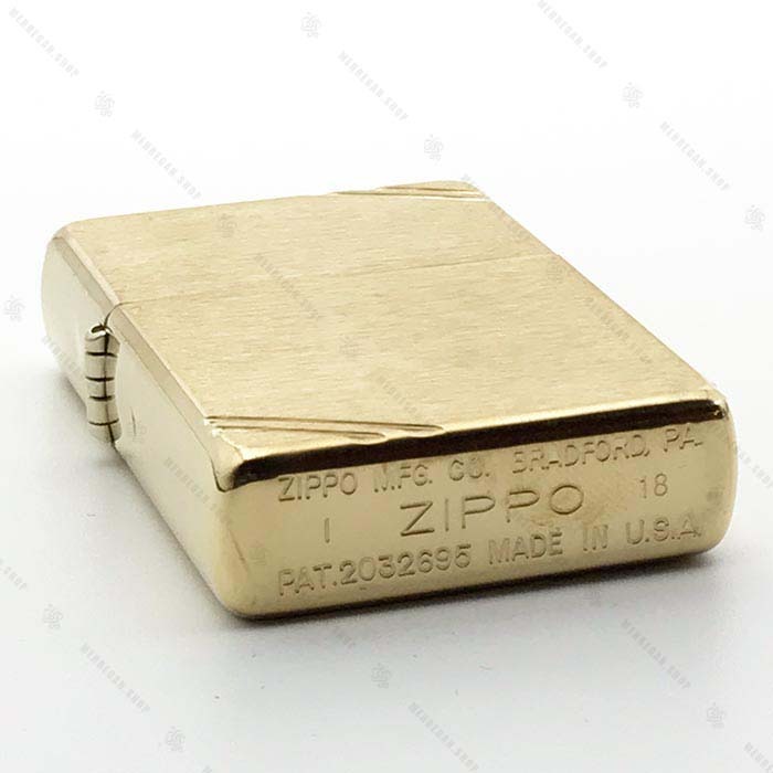 فندک سیگار زیپو – vintage br fin brass