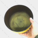 کاسه تبتی هفت فلز زرد سایز 5