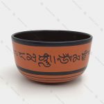 کاسه تبتی هفت فلز زرد در سایز 2