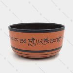 کاسه تبتی هفت فلز زرد در سایز 3