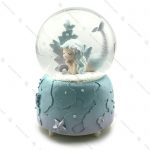 گوی برفی موزیکال فول طرح پری دریایی