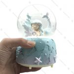 گوی برفی موزیکال فول طرح پری دریایی