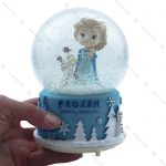 گوی برفی موزیکال بزرگ طرح فروزن Frozen