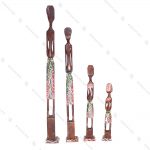 ست مجسمه چوبی ادمک تالیمار