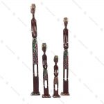 ست مجسمه چوبی ادمک تالیمار