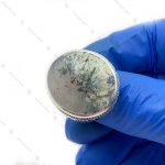 انگشتر نقره دست ساز ساده شجر پر