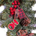 ریسه درختی مدل دیوارکوب قرمز