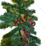 ریسه درختی مدل دیوارکوب قرمز