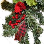 ریسه درختی مدل دیوارکوب قرمز