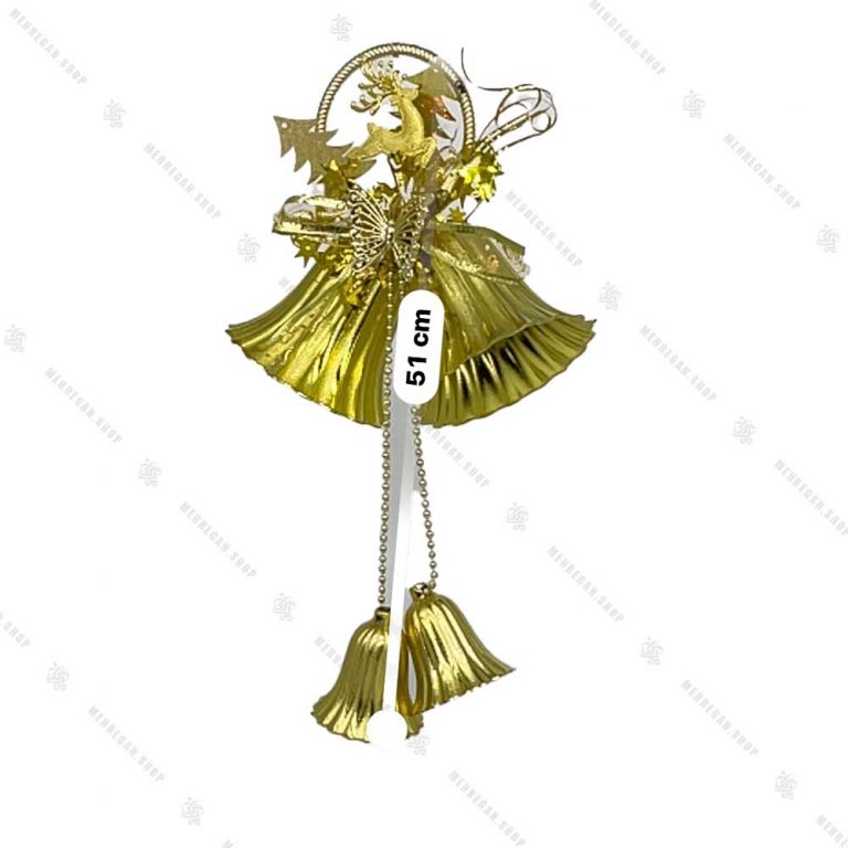 تک آویز کریسمس طرح زنگوله