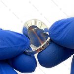 انگشتر نقره دست ساز عقیق زرد سیدالشهدا