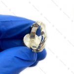 انگشتر عقیق سرخ یمنی رکاب صفوی