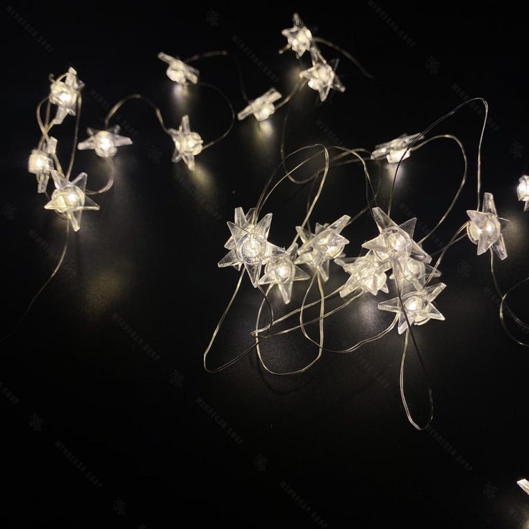 ریسه چراغ دار مفتولی مدل ستاره