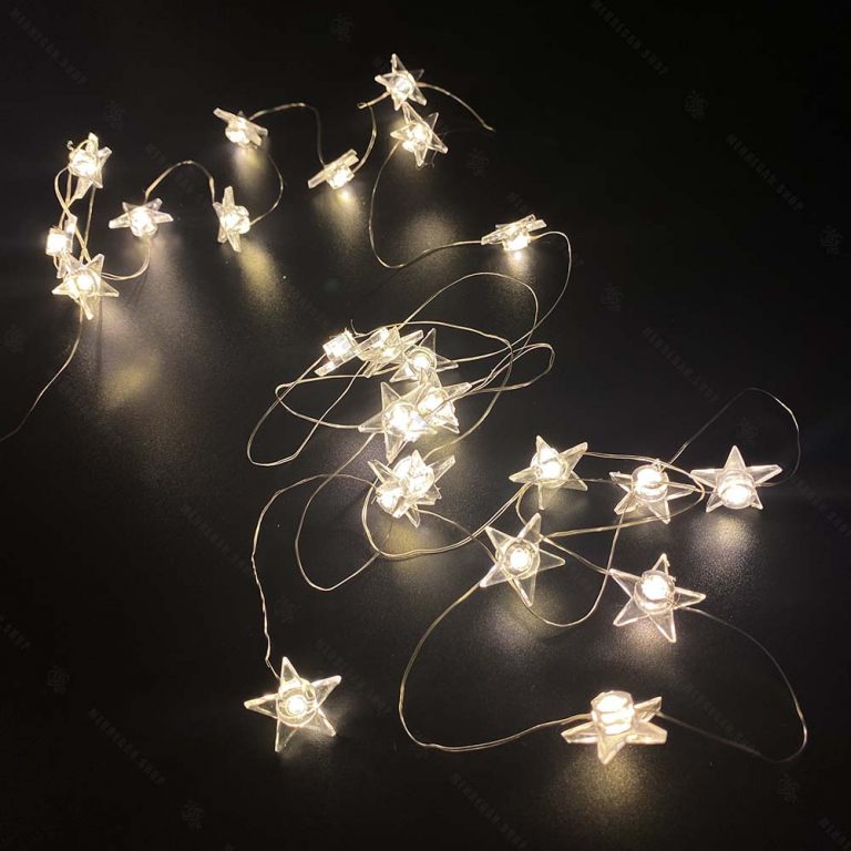 ریسه چراغ دار مفتولی مدل ستاره