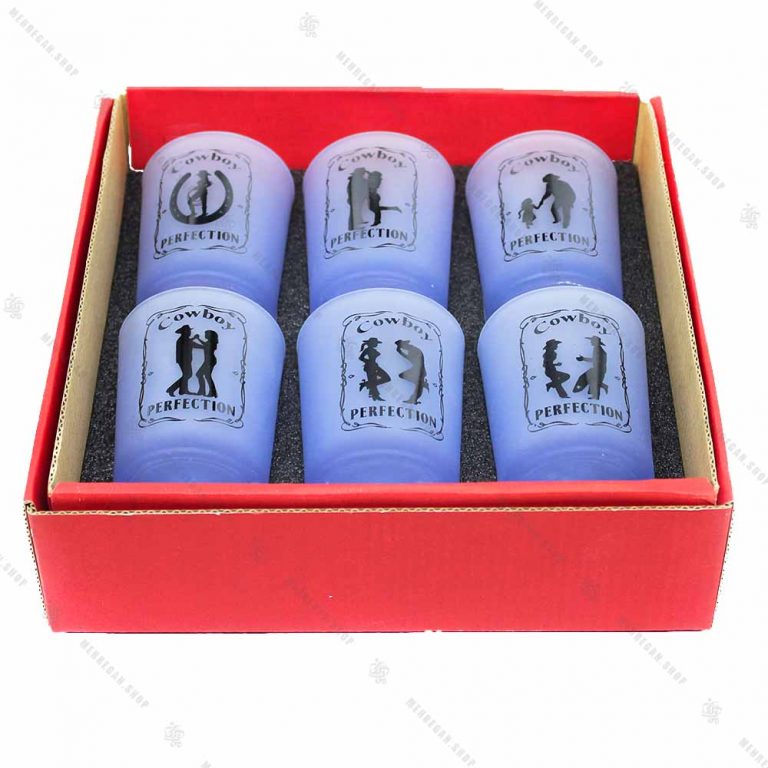 ست نوشیدنی 6 عددی مدل Cowboy