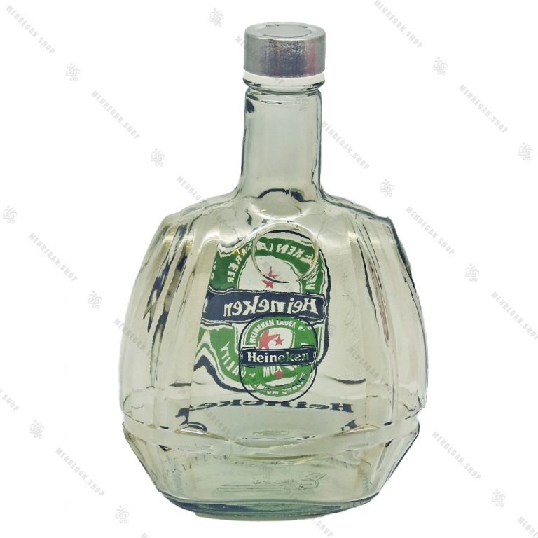 ست نوشیدنی با بطری شفاف مدل گرین اپل-Green Apple