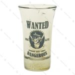 ست نوشیدنی بلند شفاف 6 عددی مدل Wanted