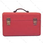 جعبه چوبی دکوری بسیار کوچک طرح چمدان قرمز