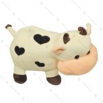 عروسک پولیشی گاو با خال های قلبی