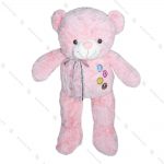 عروسک پولیشی خرس صورتی یک متری