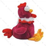 عروسک خروس چشم درشت بنفش