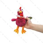 عروسک خروس چشم درشت بنفش