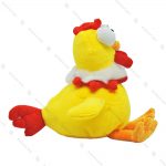 عروسک پولیشی خروس چشم درشت طلایی