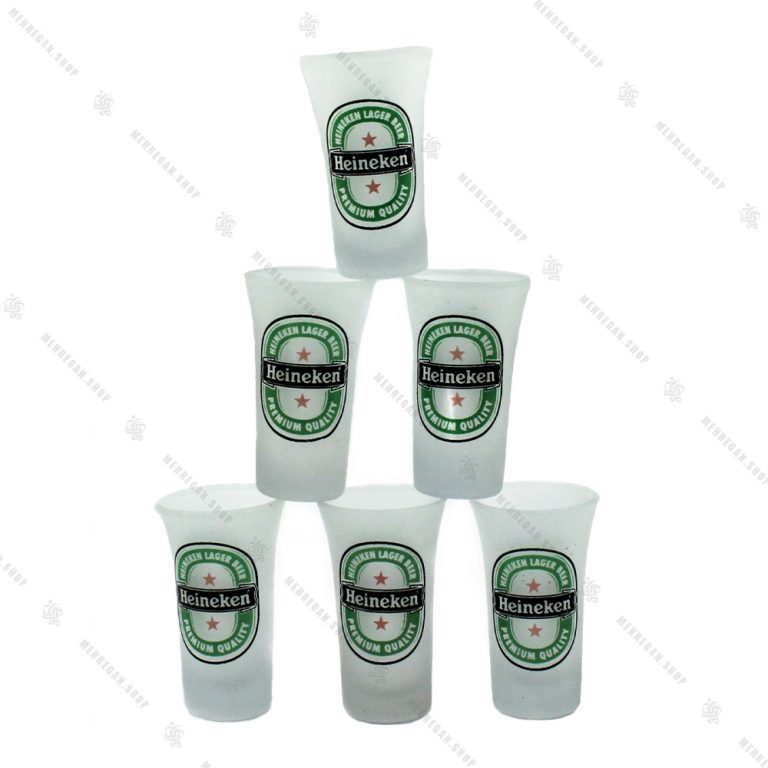 ست نوشیدنی مات 6 عددی مدل گرین اپل-Green Apple