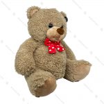 عروسک پولیشی طرح خرس قهوه ای