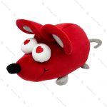 عروسک پولیشی موش چشم قلبی سایز کوچک