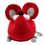 عروسک پولیشی موش چشم قلبی سایز بزرگ