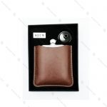 فلاسک استیل به همراه کاور چرمی