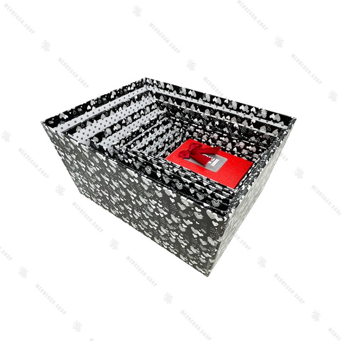 جعبه کادوئی پاپیون دار در 10 سایز مختلف