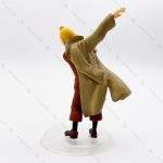 مجسمه دکوری تن تن با پالتوی بلند