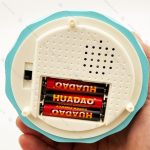 گوی موزیکال بزرگ طرح اسب تک شاخ بالدار آبی