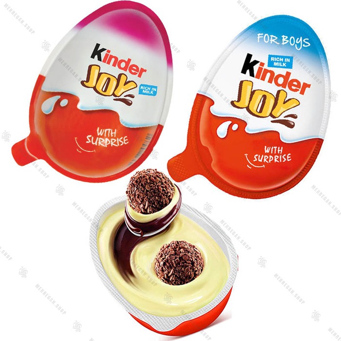 تخم مرغ شانسی کیندر جوی kinder joy