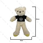 عروسک خرس تدی پلیور دار 30 سانتی