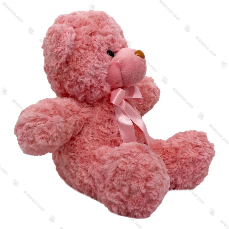 عروسک پولیشی خرس راس صورتی