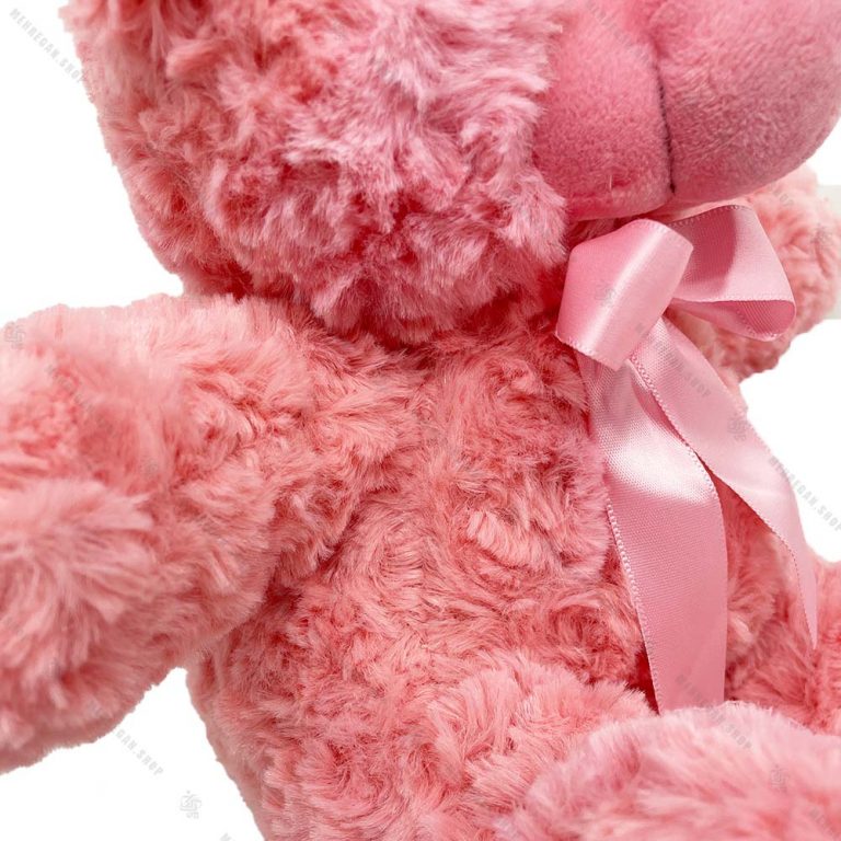 عروسک پولیشی خرس راس صورتی