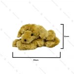 عروسک پولیشی سگ خوابیده کیسه دار مدل Joyk