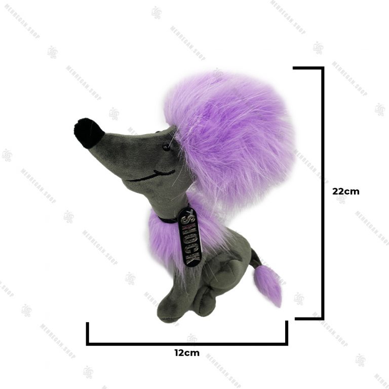 عروسک پولیشی سگ مدل شوک Shock کوچک