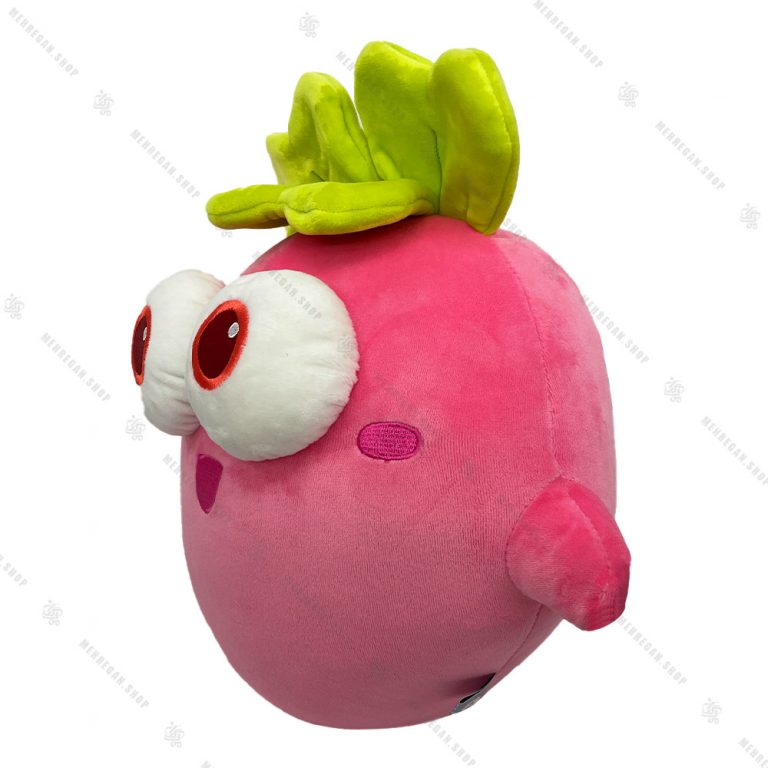 عروسک پولیشی توت فرنگی صورتی بزرگ Duoai