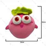 عروسک پولیشی توت فرنگی صورتی بزرگ Duoai