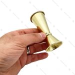 شات پیمانه ای استیل (جیگر) Jigger طلایی